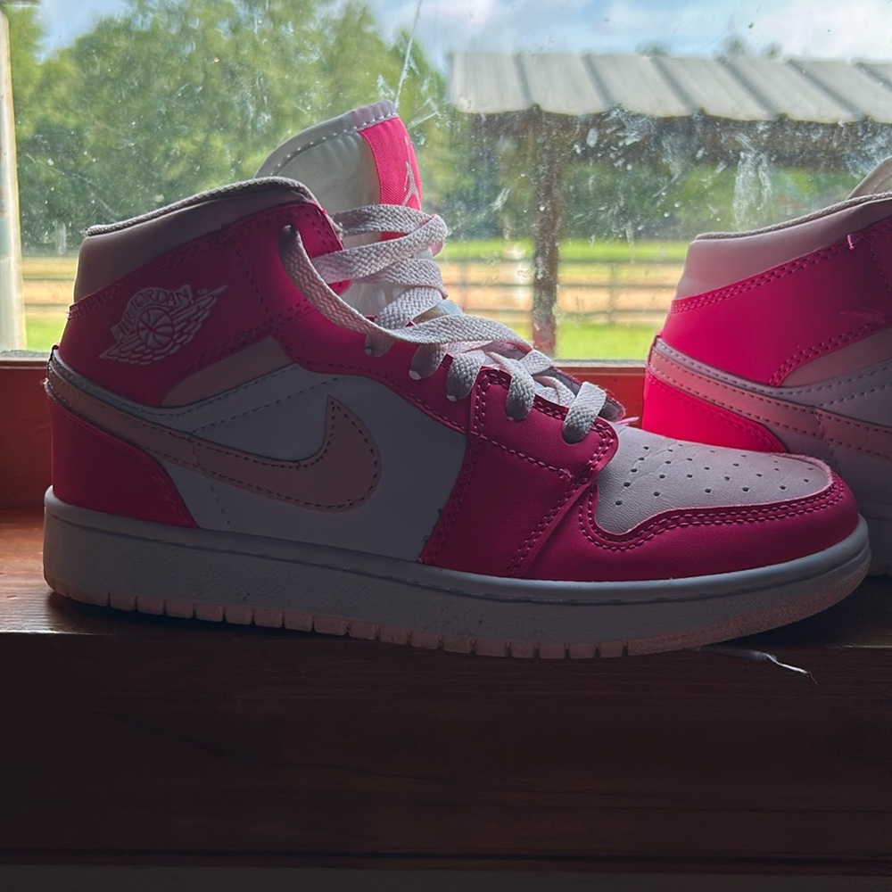 Pink Nike Jordans